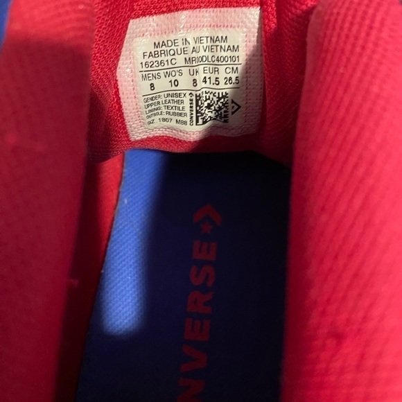 Converse Chuck Taylor All Star Street Boot Hi Mason/Pink men’s 8 women’s 10 - Picture 6 of 7